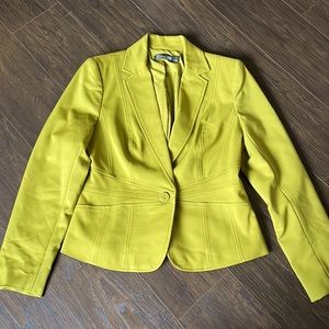 7th Avenue New York & Company green blazer. NWT